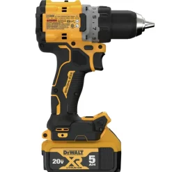 Factory Reconditioned Dewalt 20V MAX XR Lithium-Ion Brushless 1/2 in. Cordless Drill Driver Kit (5 Ah)