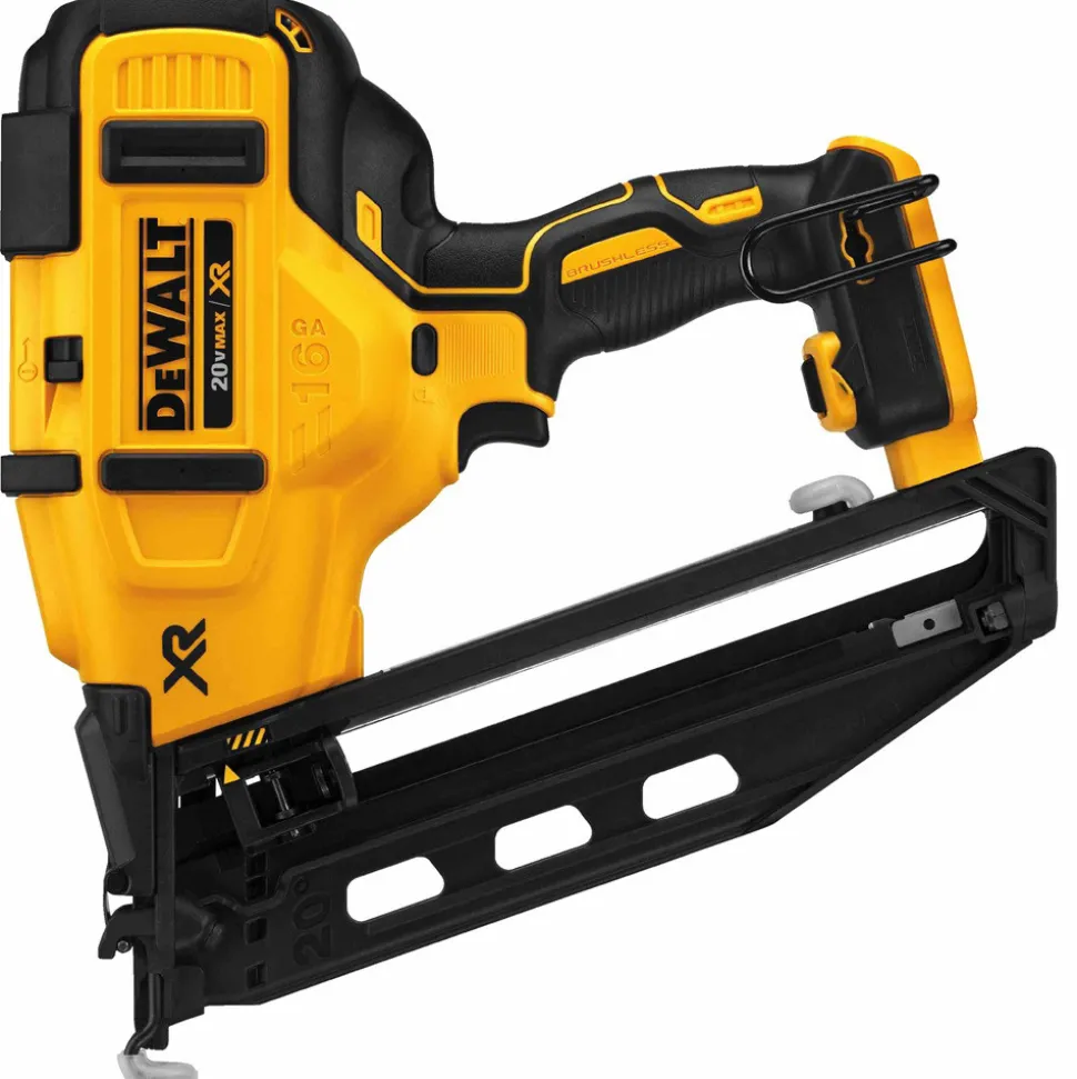 Factory Reconditioned Dewalt 20V MAX XR 16-Gauge 2-1/2 in. 20 Degree Angled Finish Nailer (Tool Only)