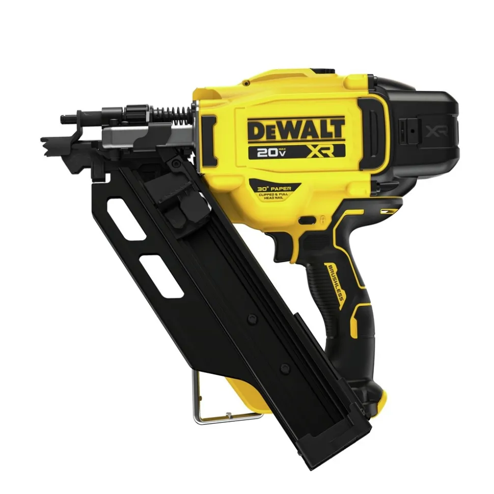 Factory Reconditioned Dewalt 20V MAX XR Lithium-Ion Brushless Paper Collated 30-Degree Cordless Framing Nailer (Tool Only)