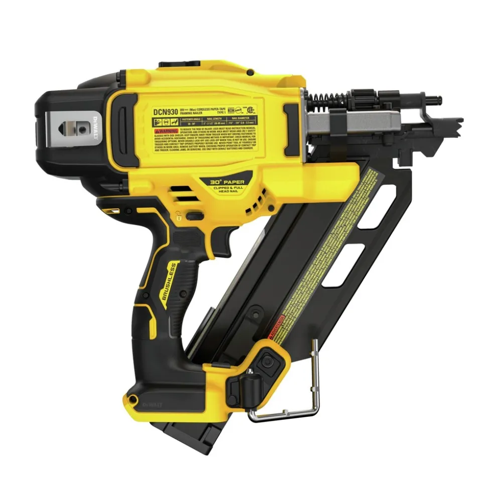 Factory Reconditioned Dewalt 20V MAX XR Lithium-Ion Brushless Paper Collated 30-Degree Cordless Framing Nailer (Tool Only)