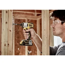Factory Reconditioned Dewalt 20V MAX Brushless Lithium-Ion 1/4 in. Cordless Impact Driver (Tool Only)