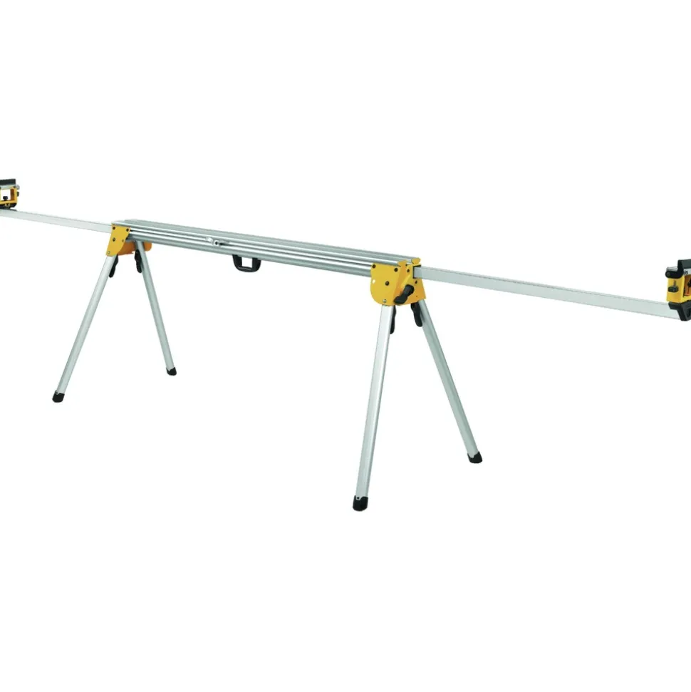 Factory Reconditioned Dewalt 9 in. x 150 in. x 32 in. Heavy-Duty Miter Saw Stand - Silver