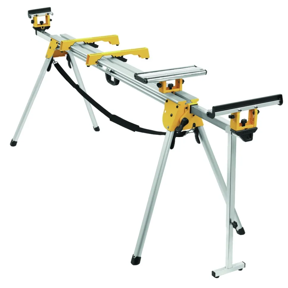 Factory Reconditioned Dewalt 9 in. x 150 in. x 32 in. Heavy-Duty Miter Saw Stand - Silver