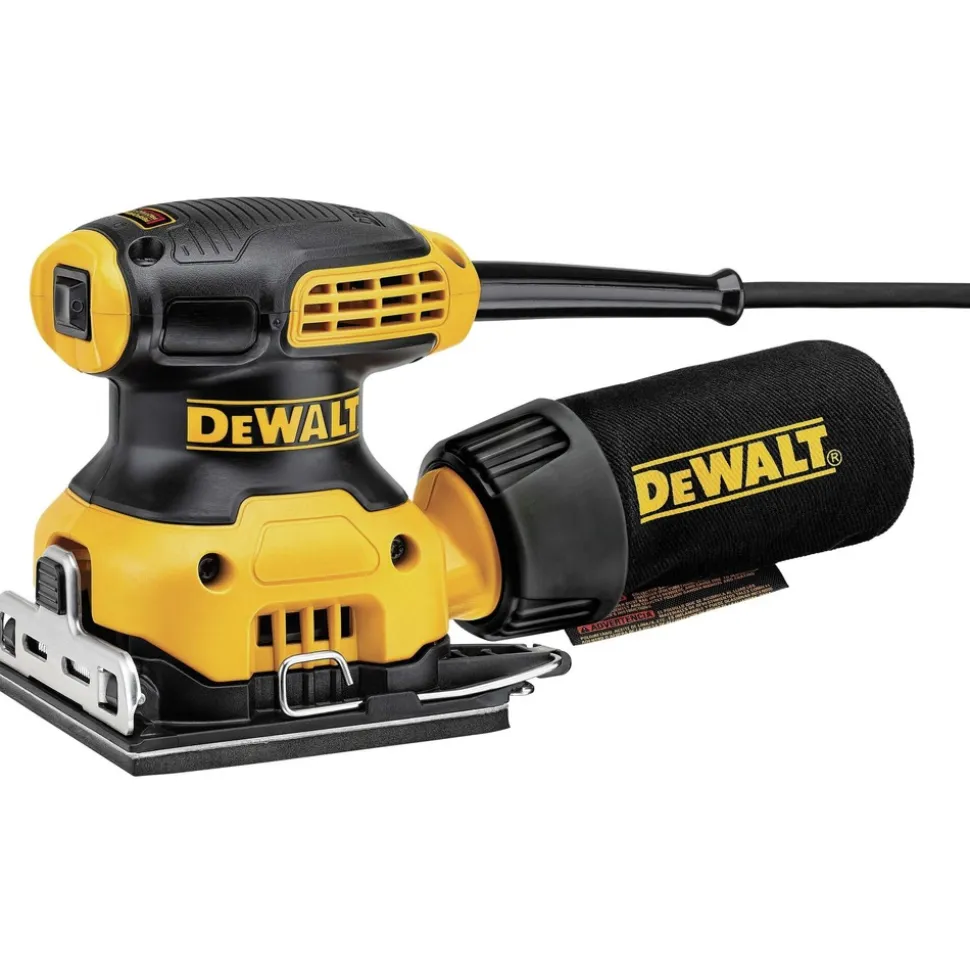 Factory Reconditioned Dewalt 2.3 Amp 1/4 Sheet Corded Finishing Sander Kit
