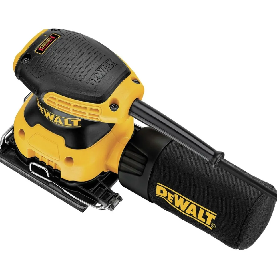 Factory Reconditioned Dewalt 2.3 Amp 1/4 Sheet Corded Finishing Sander Kit