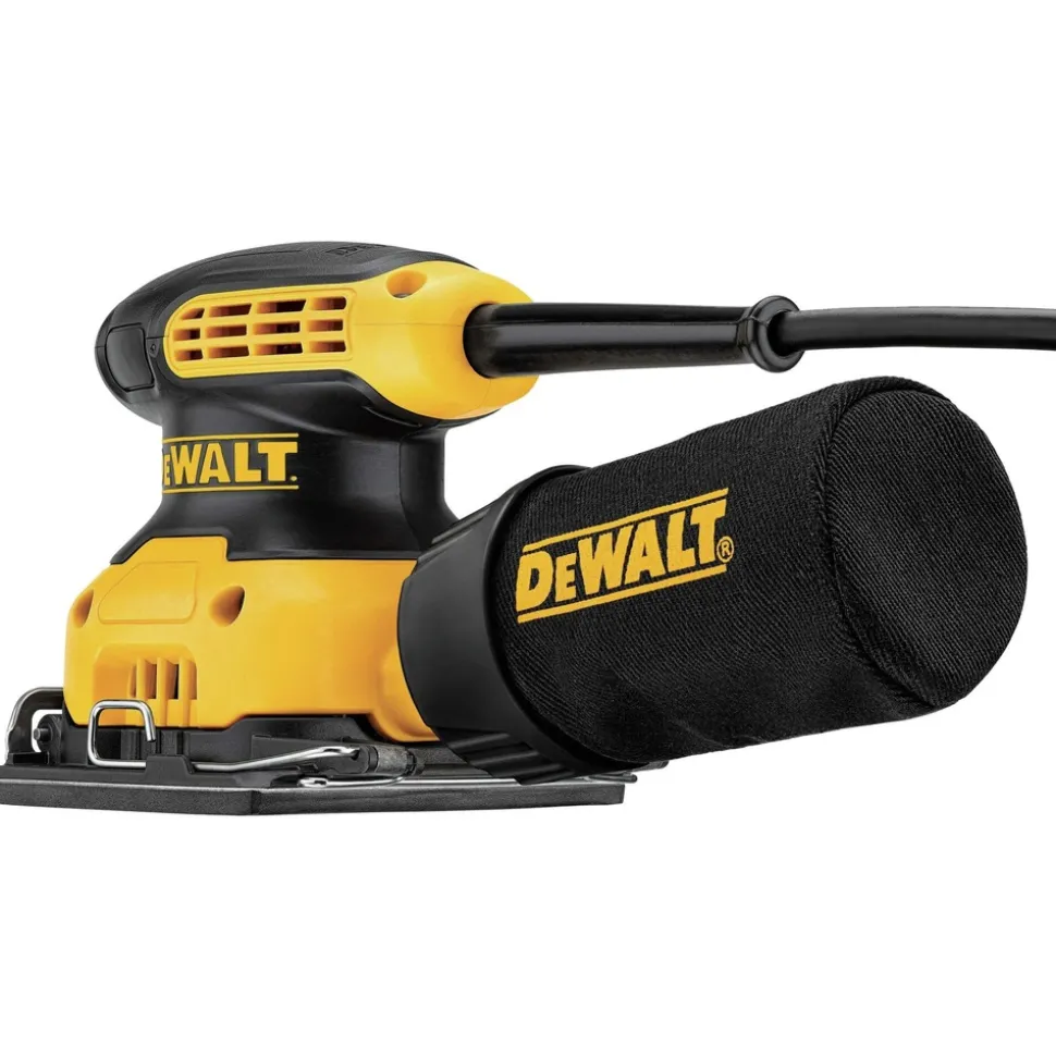 Factory Reconditioned Dewalt 2.3 Amp 1/4 Sheet Corded Finishing Sander Kit
