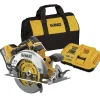 Factory Reconditioned Dewalt 20V MAX XR Lithium-Ion Brushless 7-1/4 in. Cordless Circular Saw Kit with POWERPACK (8 Ah)