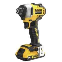 Factory Reconditioned Dewalt 20V MAX ATOMIC Lithium-Ion Brushless 1/4 in. Cordless Impact Driver Kit (2 Ah)