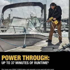 Factory Reconditioned Dewalt 60V MAX Lithium-Ion 2-Speed Cordless Power Cleaner (Tool Only)