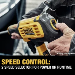 Factory Reconditioned Dewalt 60V MAX Lithium-Ion 2-Speed Cordless Power Cleaner (Tool Only)