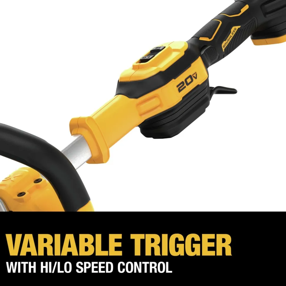 Factory Reconditioned Dewalt 20V MAX Lithium-Ion Cordless 14 in. Folding String Trimmer Kit (5 Ah)