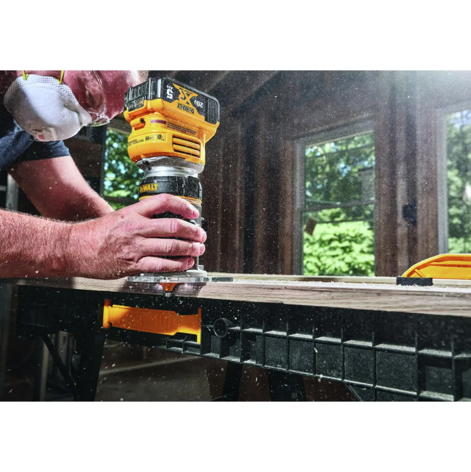 Factory Reconditioned Dewalt DCW600BR 20V MAX XR Brushless Compact Lithium-Ion 1/4 in. Cordless Router (Tool Only)