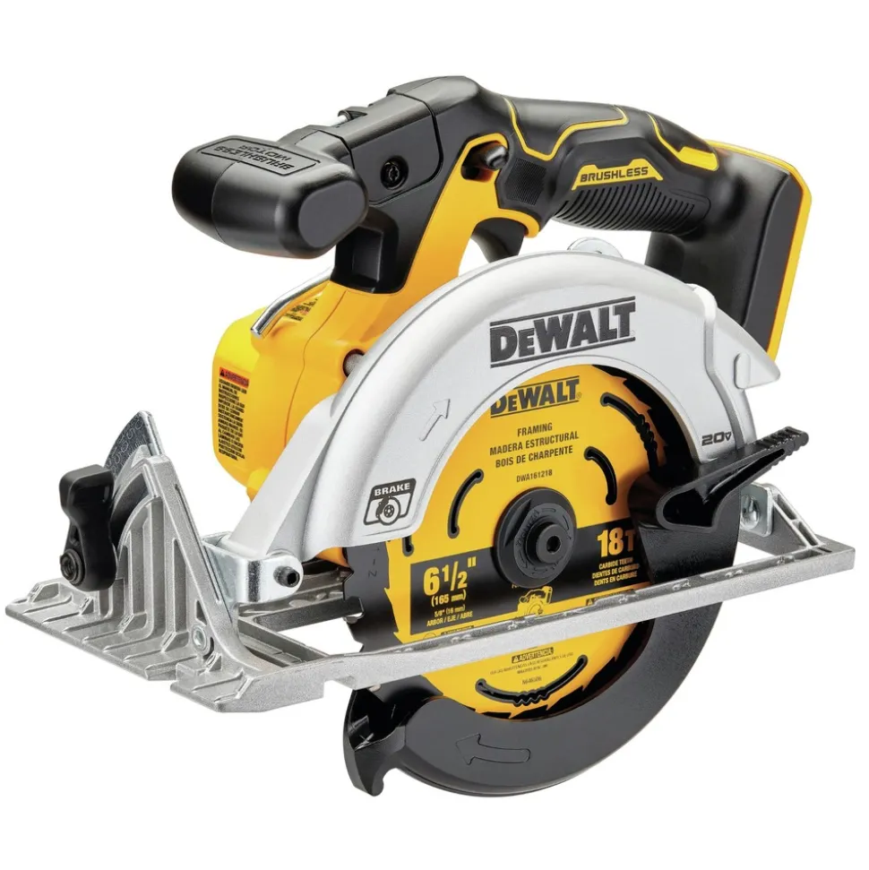 Factory Reconditioned Dewalt 20V MAX Brushless Lithium-Ion 6-1/2 in. Cordless Circular Saw (Tool Only)