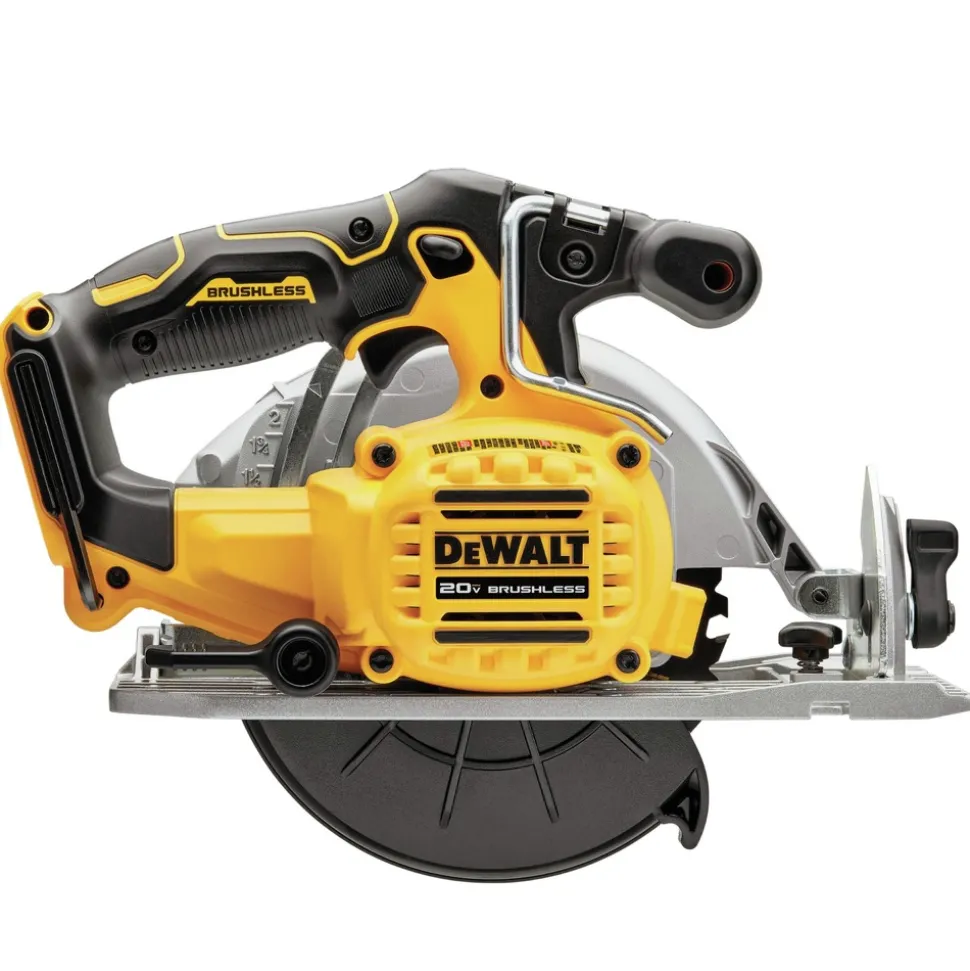 Factory Reconditioned Dewalt 20V MAX Brushless Lithium-Ion 6-1/2 in. Cordless Circular Saw (Tool Only)