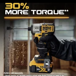Factory Reconditioned Dewalt 20V MAX XR Lithium-Ion Brushless 3-Speed 1/4 in. Cordless Impact Driver (Tool Only)