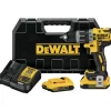 Factory Reconditioned Dewalt 20V MAX XR Lithium-Ion Compact 1/2 in. Cordless Hammer Drill Kit with Tool Connect (2 Ah)