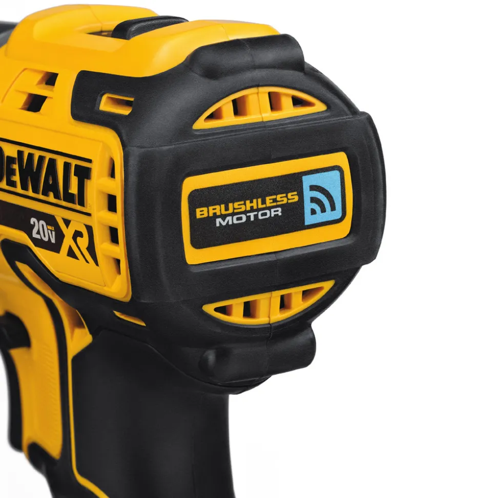 Factory Reconditioned Dewalt 20V MAX XR Lithium-Ion Compact 1/2 in. Cordless Hammer Drill Kit with Tool Connect (2 Ah)