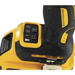 Factory Reconditioned Dewalt 20V MAX XR Brushless Lithium-Ion 1/2 in. Cordless Mid-Range Impact Wrench with Hog Ring Anvil (Tool Only)