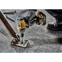 Factory Reconditioned Dewalt 20V MAX XR Brushless Lithium-Ion 1/2 in. Cordless Mid-Range Impact Wrench with Hog Ring Anvil (Tool Only)