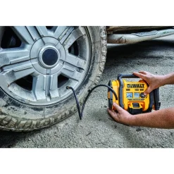 Factory Reconditioned Dewalt DCC020IBR 20V MAX Lithium-Ion Corded/Cordless Air Inflator (Tool Only)