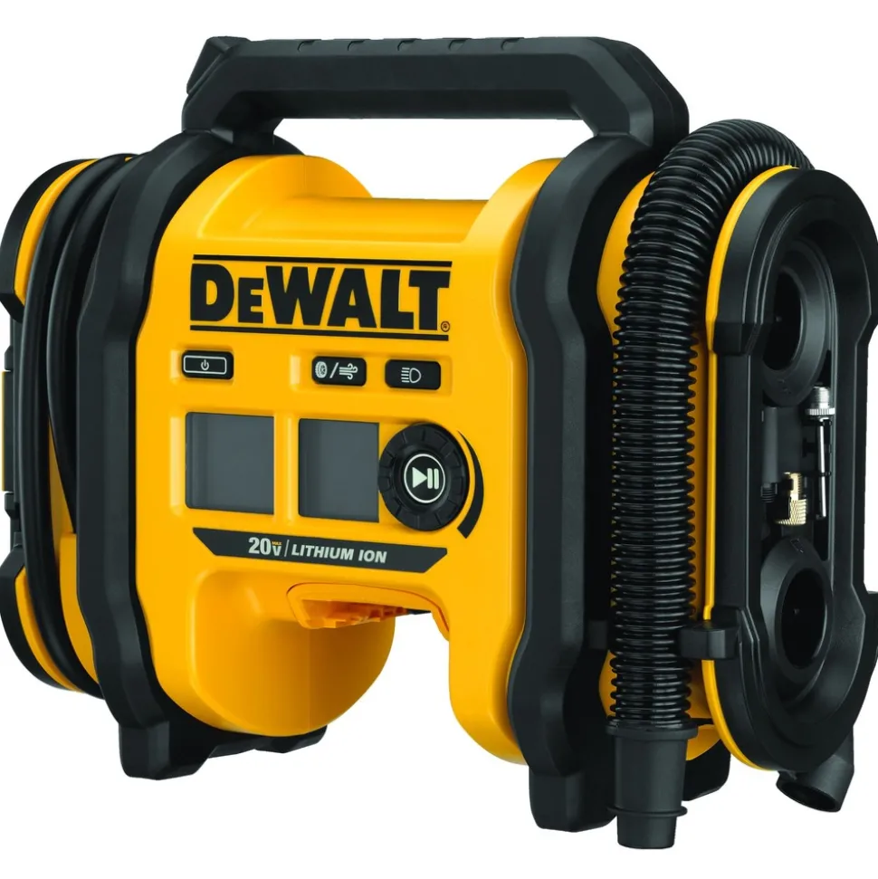 Factory Reconditioned Dewalt DCC020IBR 20V MAX Lithium-Ion Corded/Cordless Air Inflator (Tool Only)