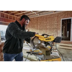 Factory Reconditioned Dewalt 120V 15 Amp Electric Double-Bevel Compound 12 in. Corded Miter Saw