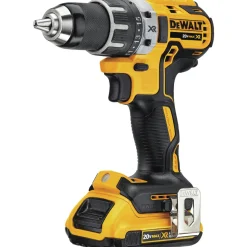Factory Reconditioned Dewalt 20V MAX XR Brushless Lithium-Ion 1/2 in. Cordless Drill Drill Driver/ 1/4 in. Impact Driver Combo Kit (2 Ah)