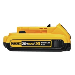 Factory Reconditioned Dewalt 20V MAX XR Brushless Lithium-Ion 1/2 in. Cordless Drill Drill Driver/ 1/4 in. Impact Driver Combo Kit (2 Ah)