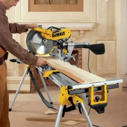 Factory Reconditioned Dewalt 120V 15 Amp Brushed 12 in. Corded Double Bevel Sliding Compound Miter Saw