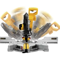 Factory Reconditioned Dewalt 120V 15 Amp Brushed 12 in. Corded Double Bevel Sliding Compound Miter Saw