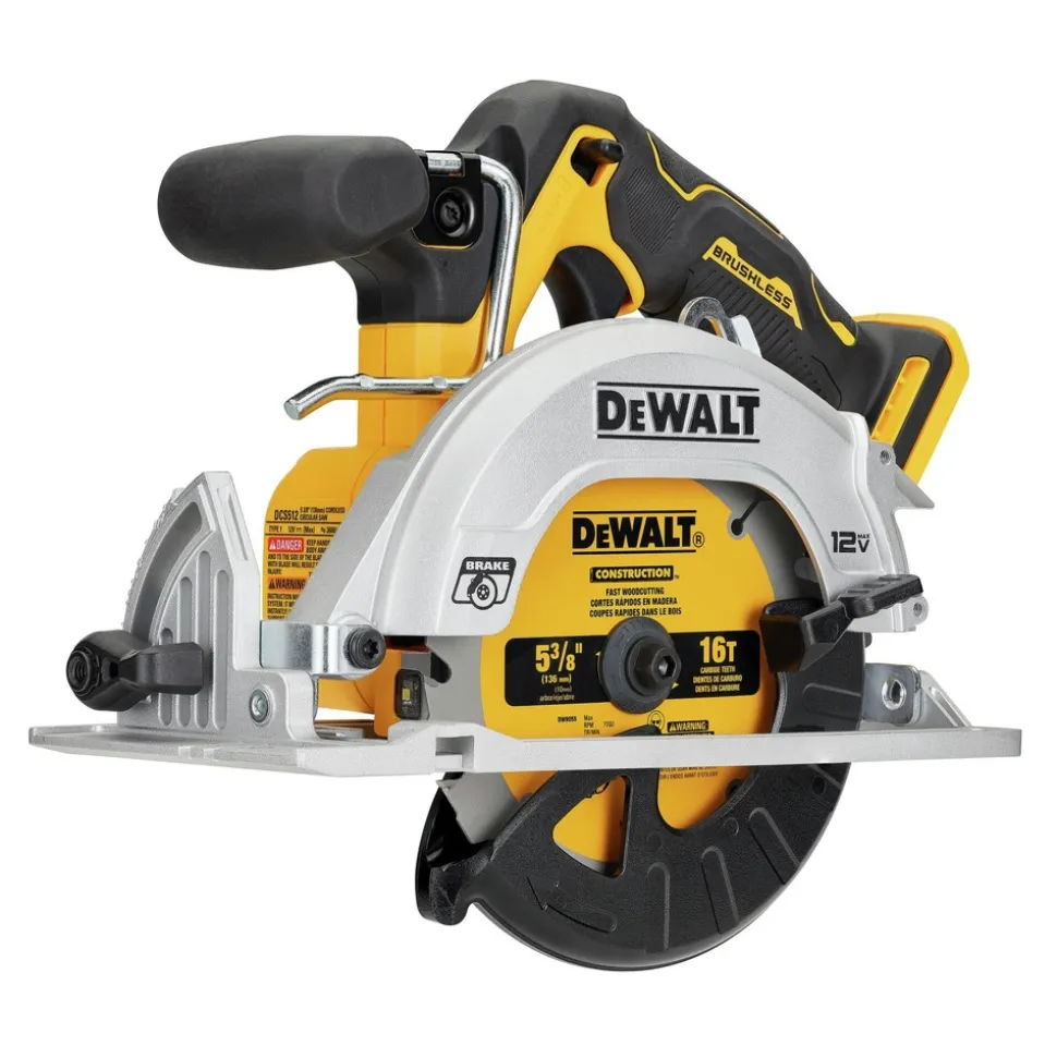 Factory Reconditioned Dewalt 12V MAX XTREME Brushless Lithium-Ion 5-3/8 in. Cordless Circular Saw (Tool Only)