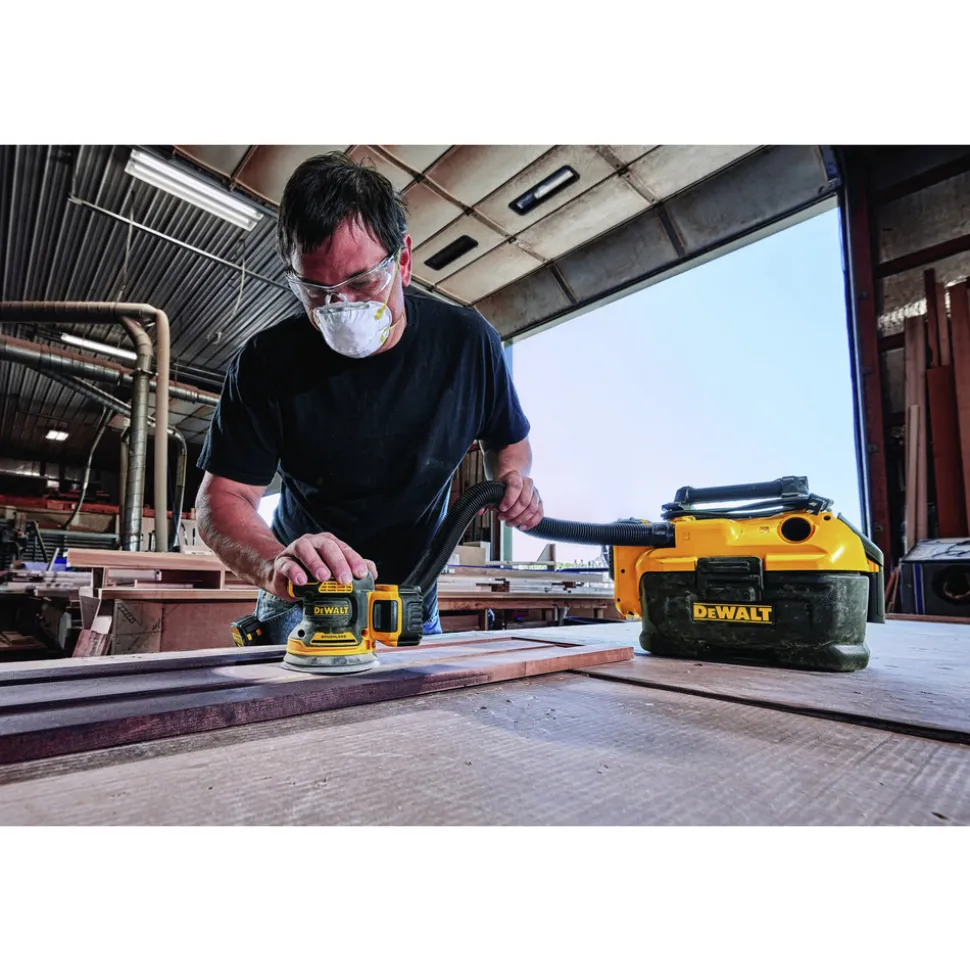 Factory Reconditioned Dewalt 20V MAX XR Brushless Variable-Speed Lithium-Ion 5 in. Random Orbital Sander (Tool Only)