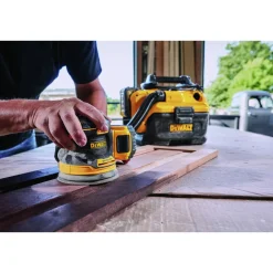 Factory Reconditioned Dewalt 20V MAX XR Brushless Variable-Speed Lithium-Ion 5 in. Random Orbital Sander (Tool Only)