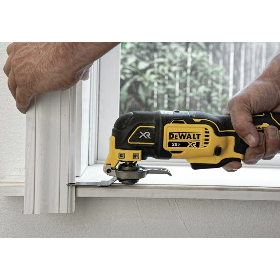 Factory Reconditioned Dewalt 20V MAX XR Brushless Lithium-Ion 3-Speed Cordless Oscillating Multi-Tool (Tool Only)