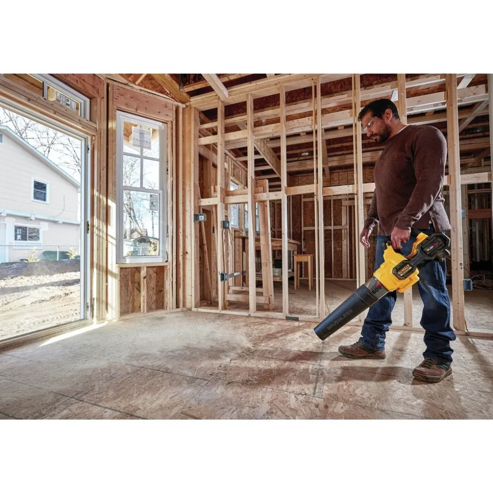 Factory Reconditioned Dewalt 60V MAX FLEXVOLT Brushless Cordless Handheld Axial Blower (Tool Only)