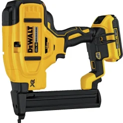 Factory Reconditioned Dewalt 20V MAX Cordless Lithium-Ion 18 Gauge Narrow Crown Stapler Kit