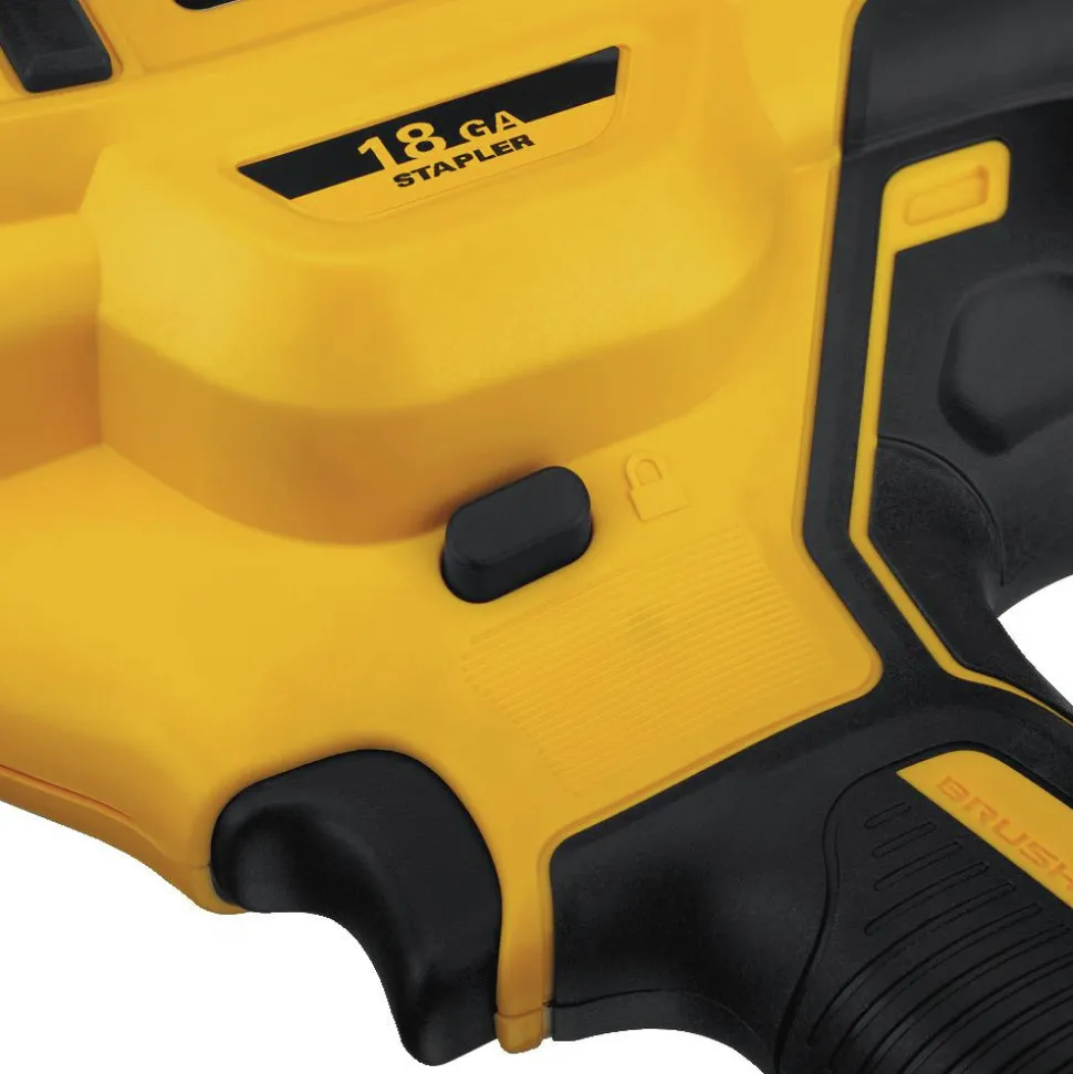 Factory Reconditioned Dewalt 20V MAX Cordless Lithium-Ion 18 Gauge Narrow Crown Stapler Kit
