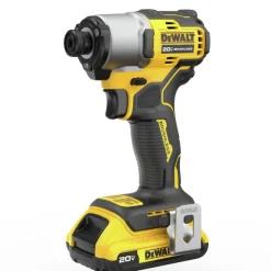 Factory Reconditioned Dewalt 20V MAX Brushless Lithium-Ion 1/4 in. Cordless Impact Driver Kit (2 Ah)