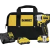 Factory Reconditioned Dewalt XTREME 12V MAX Brushless Lithium-Ion 1/4 in. Cordless Impact Driver Kit (2 Ah)