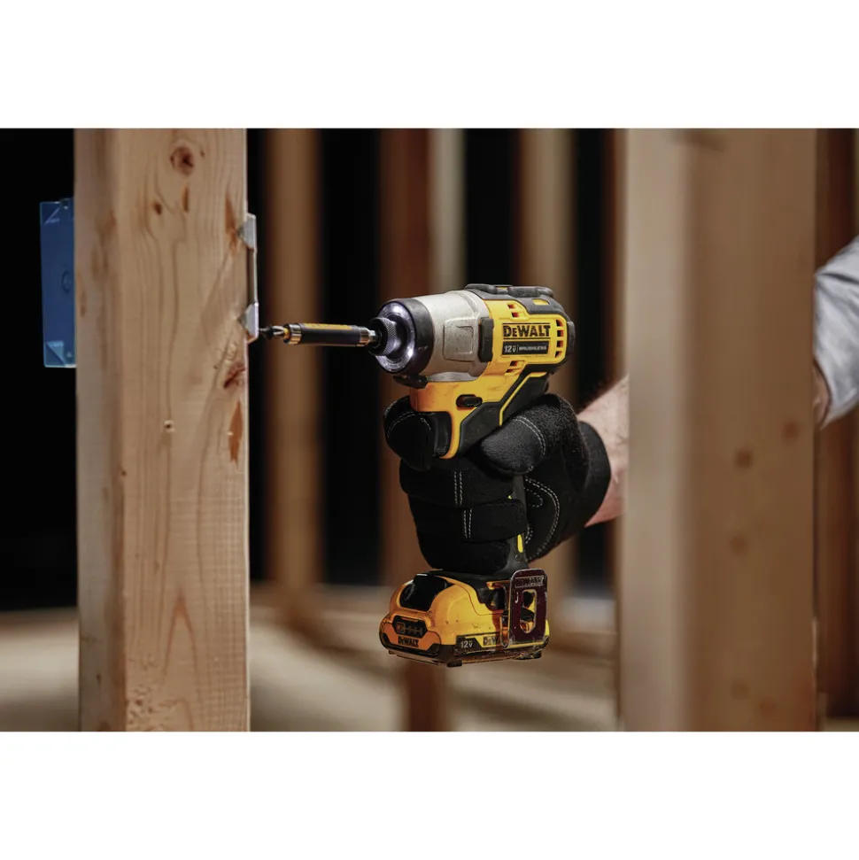 Factory Reconditioned Dewalt XTREME 12V MAX Brushless Lithium-Ion 1/4 in. Cordless Impact Driver Kit (2 Ah)