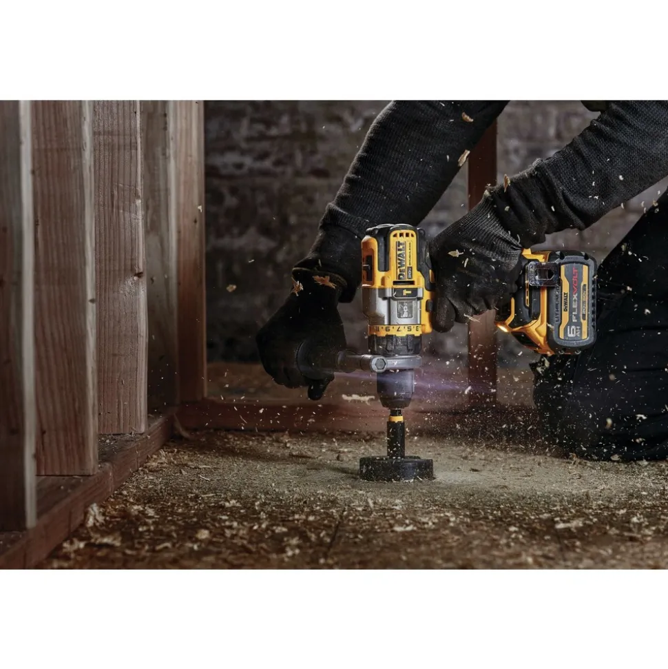 Factory Reconditioned Dewalt 20V MAX Brushless Lithium-Ion 1/2 in. Cordless Hammer Drill Driver with FLEXVOLT ADVANTAGE (Tool Only)