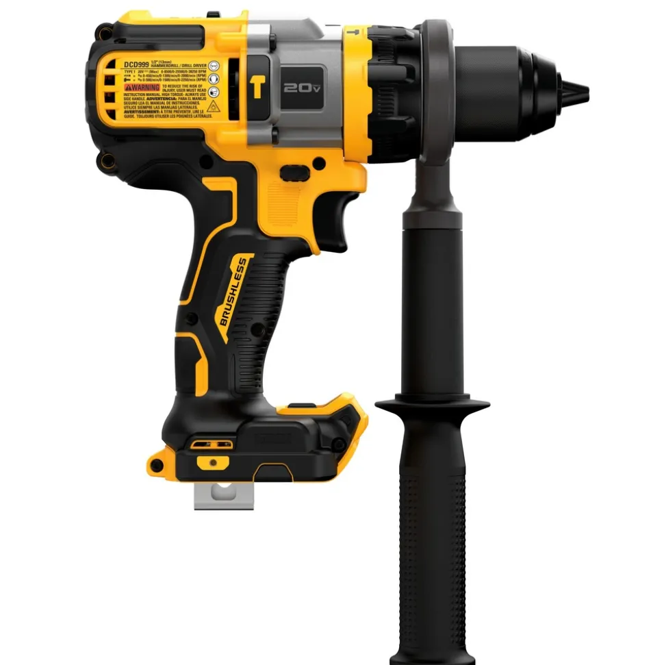 Factory Reconditioned Dewalt 20V MAX Brushless Lithium-Ion 1/2 in. Cordless Hammer Drill Driver with FLEXVOLT ADVANTAGE (Tool Only)