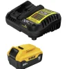 Factory Reconditioned Dewalt 20V MAX 5 Ah Lithium-Ion Battery and Charger Kit