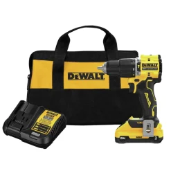 Factory Reconditioned Dewalt 20V MAX ATOMIC Lithium-Ion Brushless 1/2 in. Cordless Hammer Drill Kit (3 Ah)