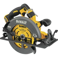 Factory Reconditioned Dewalt 60V MAX FLEXVOLT Brushless Lithium-Ion 7-1/4 in. Cordless Circular Saw with Brake (Tool Only)