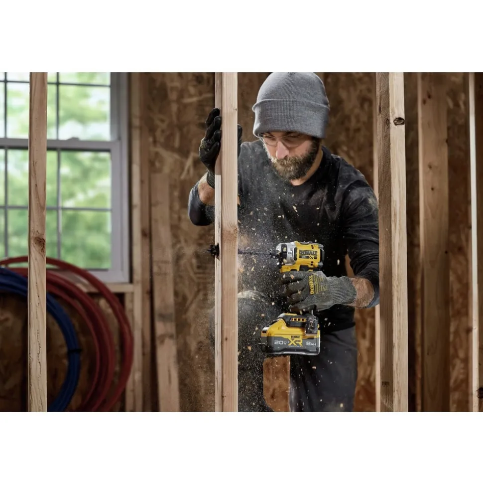 Factory Reconditioned Dewalt 20V MAX XR Lithium-Ion Brushless 3-Speed High Torque 1/4 in. Cordless Impact Driver (Tool Only)