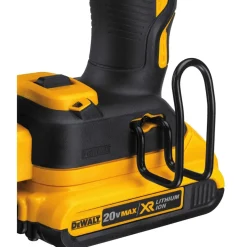 Factory Reconditioned Dewalt 20V MAX Brushless Lithium-Ion 16-Gauge 2-1/2 in. Cordless Angled Finish Nailer Kit (2 Ah)