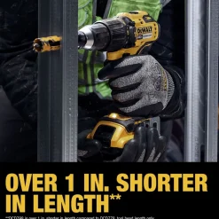 Factory Reconditioned Dewalt 20V MAX Lithium-Ion Brushless 1/2 in. Cordless Hammer Drill Kit (2 Ah)