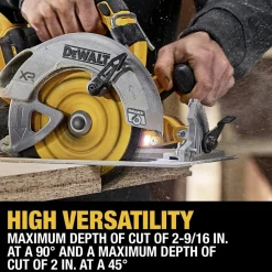 Factory Reconditioned Dewalt 20V MAX XR Lithium-Ion Brushless 7-1/4 in. Cordless Circular Saw (Tool Only)
