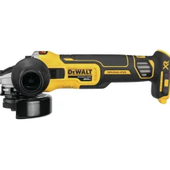 Factory Reconditioned Dewalt 20V MAX XR Lithium-Ion Brushless Slide Switch 4.5 in. Cordless Small Angle Grinder with KICKBACK BRAKE (Tool Only)
